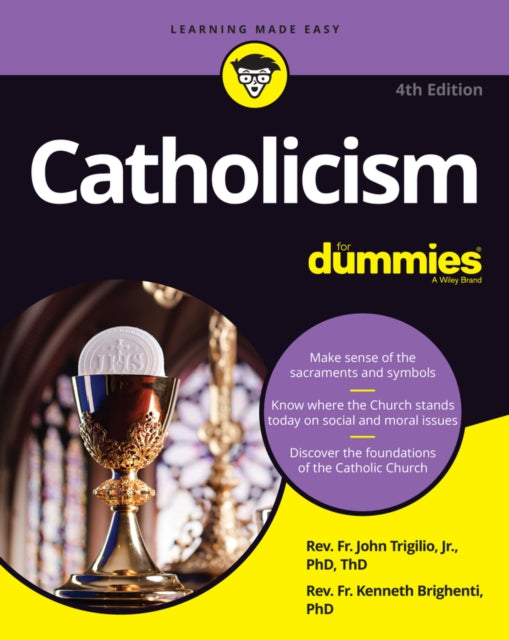 Book cover of: Catholicism For Dummies. By: Jr Rev. John Trigilio