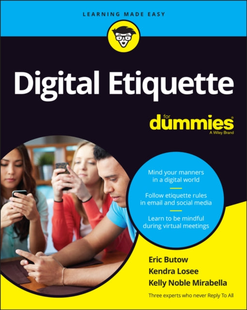 Book cover of: Digital Etiquette For Dummies. By: Eric Butow