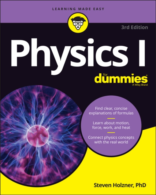 Book cover of: Physics I For Dummies. By: Steven Holzner