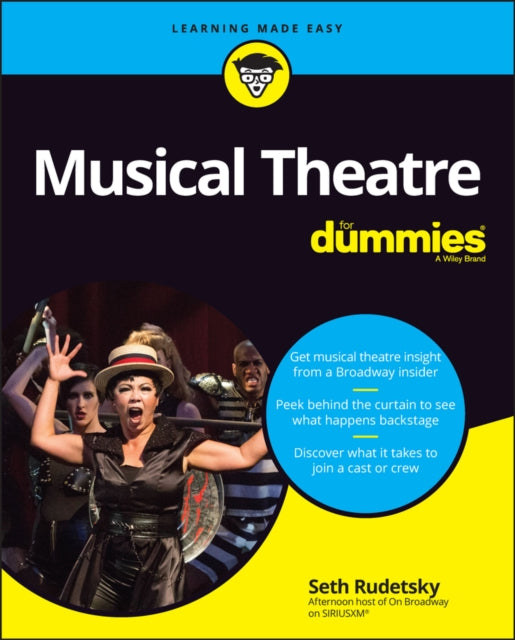 Book cover of: Musical Theatre For Dummies. By: The Experts at Dummies