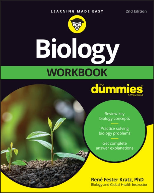 Book cover of: Biology Workbook For Dummies. By: René Fester Kratz