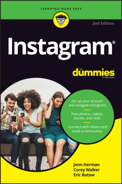 Book cover of: Instagram For Dummies. By: Jenn Herman