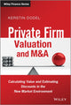 Book cover of: Private Firm Valuation and M&A