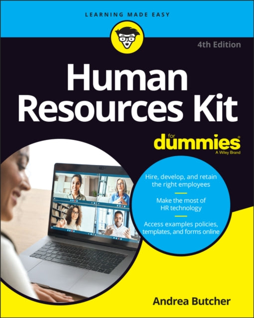 Book cover of: Human Resources Kit For Dummies. By: Andrea Butcher