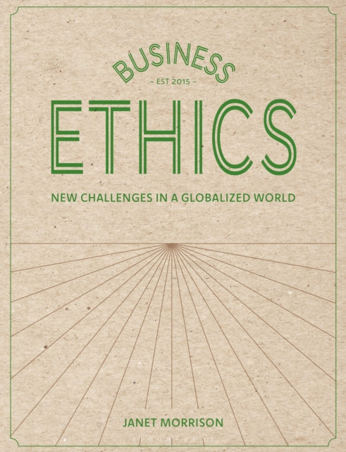 Book cover of: Business Ethics. By: Janet Morrison