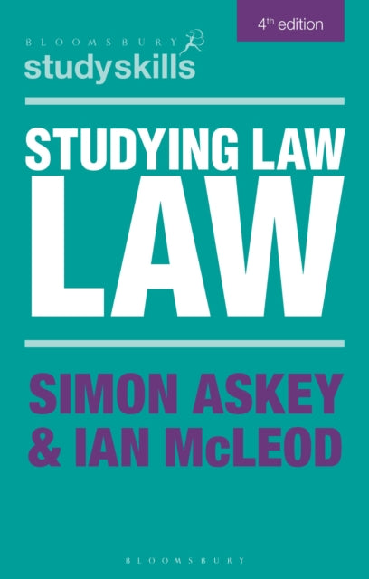 Book cover of: Studying Law. By: Simon Askey