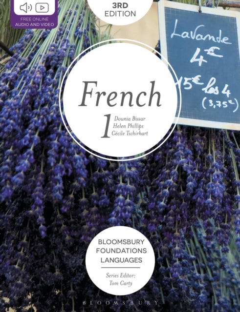 Book cover of: Foundations French 1. By: Dounia Bissar