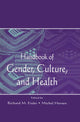 Book cover of: Handbook of Gender, Culture, and Health. By: Richard M. Eisler