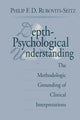 Book cover of: Depth-Psychological Understanding. By: Philip F. D. Rubovits-Seitz