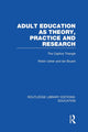 Book cover of: Adult Education as Theory, Practice and Research. By: Robin Usher