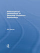 Book cover of: Philosophical Dimensions of Personal Construct Psychology. By: Warren, Bill