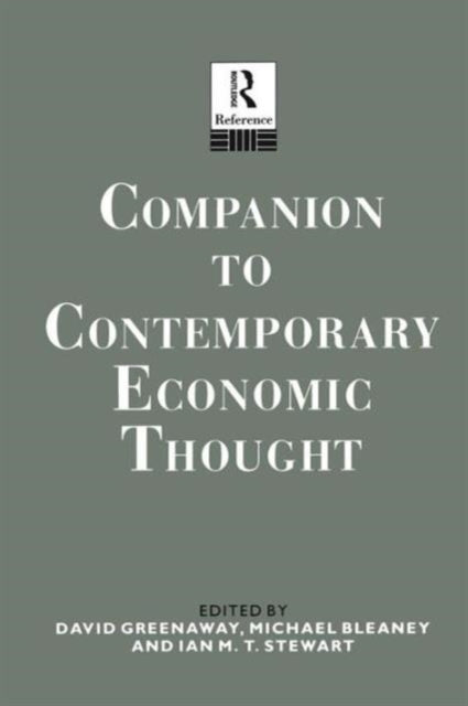 Book cover of: Companion to Contemporary Economic Thought. By: Michael Bleaney