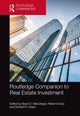 Book cover of: Routledge Companion to Real Estate Investment. By: Bryan D. MacGregor