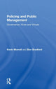 Book cover of: Policing and Public Management. By: Kevin Morrell