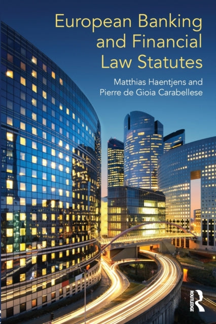 Book cover of: European Banking and Financial Law Statutes. By: Matthias Haentjens
