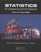 Book cover of: Statistics for Engineering and the Sciences, Sixth Edition, Textbook and Student Solutions Manual. By: William M. Mendenhall