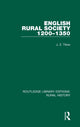 Book cover of: English Rural Society, 1200-1350. By: J. Z. Titow