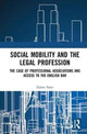 Book cover of: Social Mobility and the Legal Profession. By: Elaine Freer