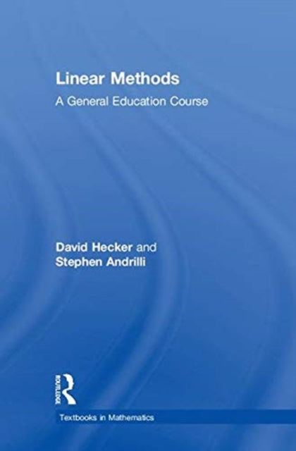 Book cover of: Linear Methods. By: David Hecker