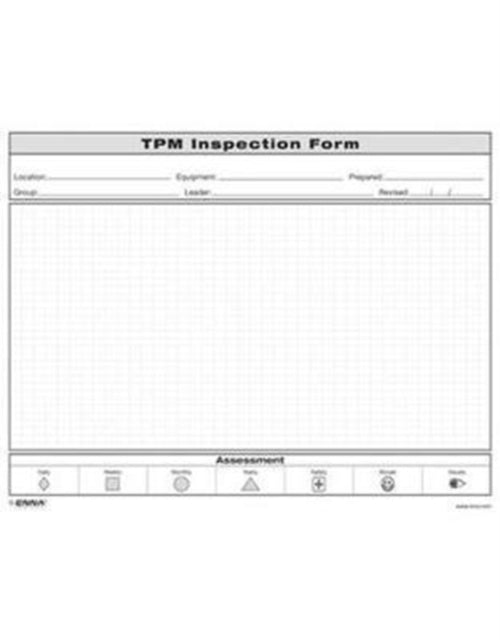 Book cover of: TPM Inspection Form. By: Enna