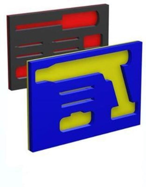 Book cover of: Tool Kit Foam: Yellow/Blue. By: Enna