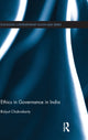 Book cover of: Ethics in Governance in India. By: Bidyut Chakrabarty