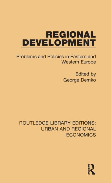 Book cover of: Regional Development. By: George Demko