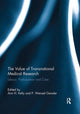 Book cover of: Value of Transnational Medical Research. By: Ann H. Kelly