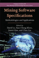 Book cover of: Mining Software Specifications. By: David Lo