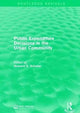 Book cover of: Public Expenditure Decisions in the Urban Community. By: Howard G. Schaller