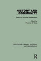 Book cover of: History and Community. By: Florence S. Boos