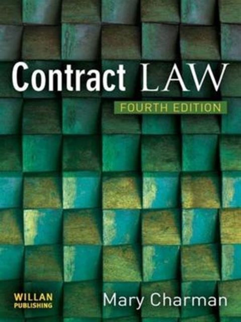 Book cover of: Contract Law. By: Mary Charman