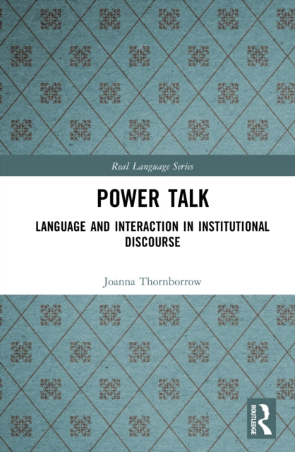 Book cover of: Power Talk. By: Joanna Thornborrow