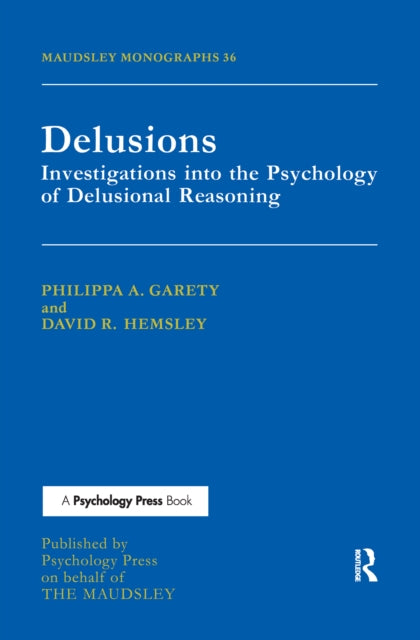 Book cover of: Delusions. By: Philippa A. Garety