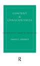 Book cover of: Content and Consciousness. By: Daniel C. Dennett