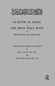 Book cover of: Al-Kitab Al-Aqdas or The Most Holy Book. By: E. Elder