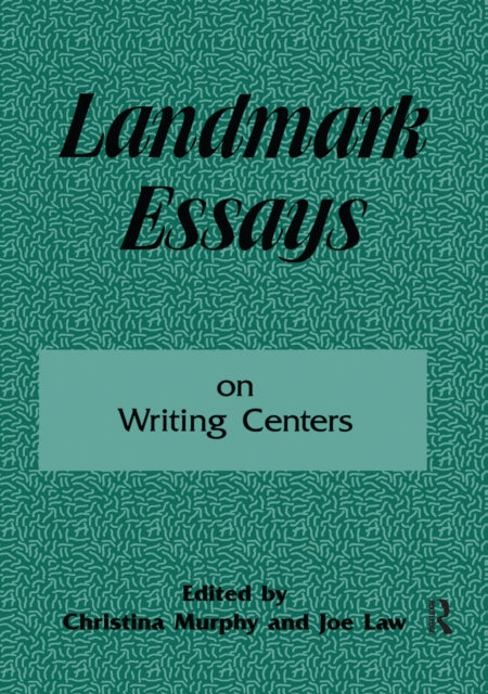 Book cover of: Landmark Essays on Writing Centers. By: Christina Murphy