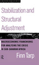 Book cover of: Stabilization and Structural Adjustment. By: Finn Tarp