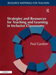 Book cover of: Strategies and Resources for Teaching and Learning in Inclusive Classrooms