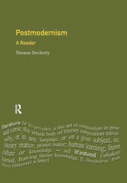 Book cover of: Postmodernism. By: Thomas Docherty