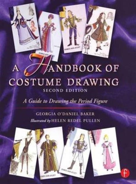 Book cover of: Handbook of Costume Drawing. By: Georgia Baker