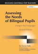 Book cover of: Assessing the Needs of Bilingual Pupils. By: Deryn Hall