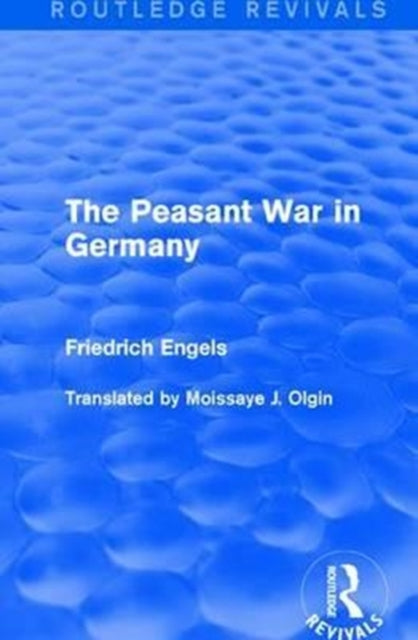Book cover of: Peasant War in Germany. By: Friedrich Engels