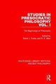 Book cover of: Studies in Presocratic Philosophy Volume 1. By: David Furley
