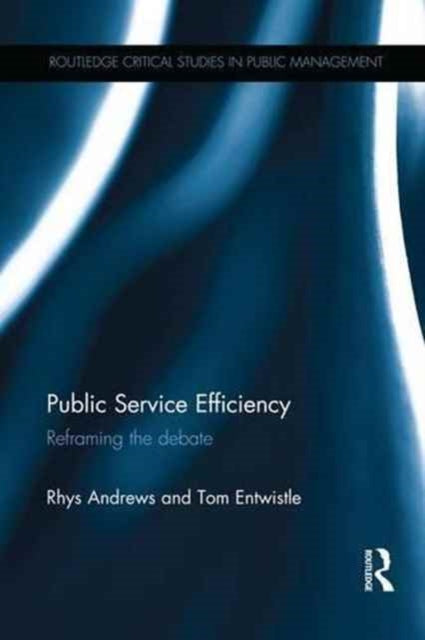 Book cover of: Public Service Efficiency. By: Rhys Andrews