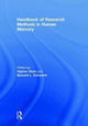 Book cover of: Handbook of Research Methods in Human Memory. By: Hajime Otani