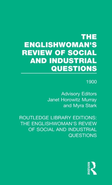 Book cover of: Englishwoman's Review of Social and Industrial Questions. By: Janet Horowitz Murray