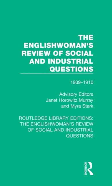 Book cover of: Englishwoman's Review of Social and Industrial Questions. By: Janet Horowitz Murray