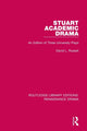 Book cover of: Stuart Academic Drama. By: David L. Russell