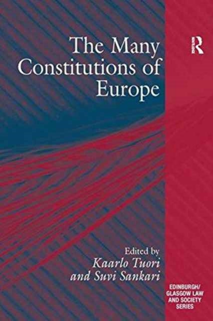 Book cover of: Many Constitutions of Europe. By: Suvi Sankari